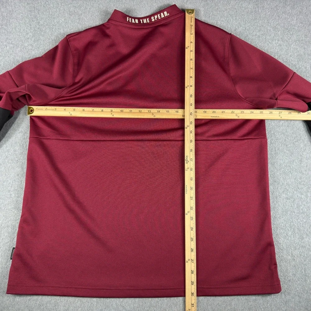 Nike Florida State Sweatshirt Mens XL 1/4 Zip Pullover Dri Fit